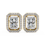 Royal Radiant Halo Studs