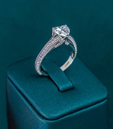 Aveline Heart Split Ring