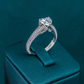 Aveline Heart Split Ring