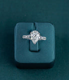 Aveline Pear Split Ring