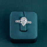 Aveline Pear Split Ring