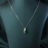 Callista Emerald Pendant