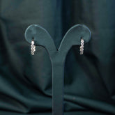 Coralie Round Huggie Hoops