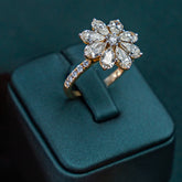 Fleur Bloom Diamond Ring
