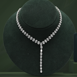 Talia Oval Line Necklace