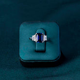 Octavia Sapphire Trilogy Ring