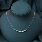 Romy Round Line Necklace