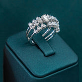 Clemence Cluster Wrap Ring