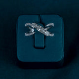 Leonie Oval Trinity Ring