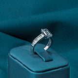 Eleanore Emerald Solitaire Ring