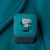 Ysaline Marquise Cluster Ring