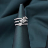 Adeline Marquise Coil Ring