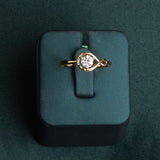 Lucie Round Infinity Ring