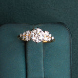 Adrienne Round Cluster Ring