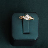Camille Oval Crossover Ring