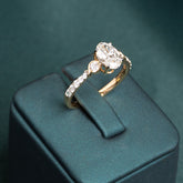 Sylvine Oval Twist Ring
