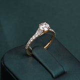 Blanche Round Solitaire Ring
