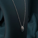 Stria Contour Marquise Pendant