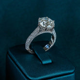 The Crown Round Brilliant Pave