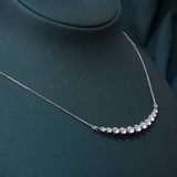 Romy Round Line Necklace