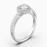 The Cupcake Round Brilliant Halo