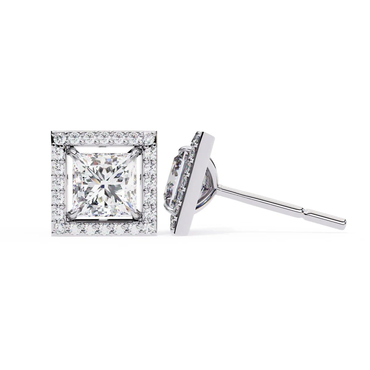 Royal Princess Halo Studs