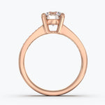 The Duet Round Brilliant - Rose Gold / 0.5 ct - Evermore Diamonds