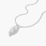 Classic Marquise Solitaire Pendant