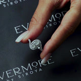 Ameera Oval Twist Halo