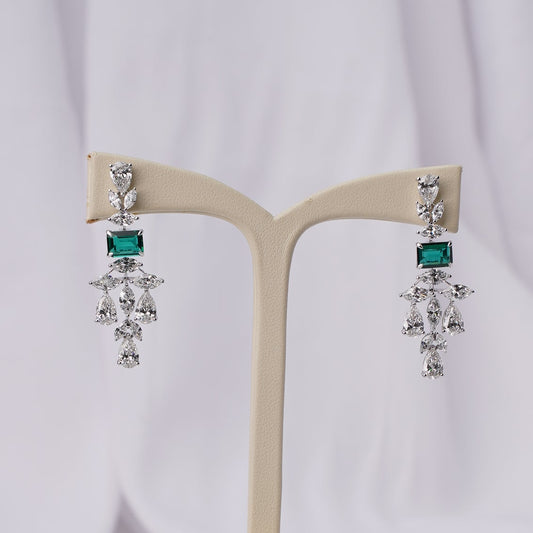 Celestine Emerald Earrings 1135
