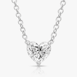 Classic Heart Solitaire Pendant