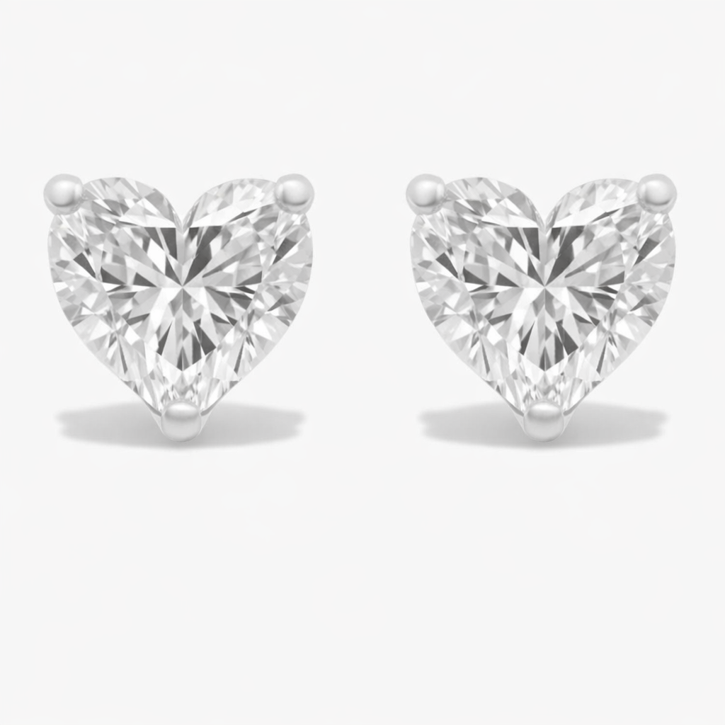 Classic Heart Studs