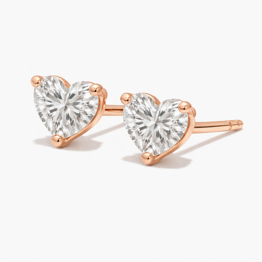 Classic Heart Studs