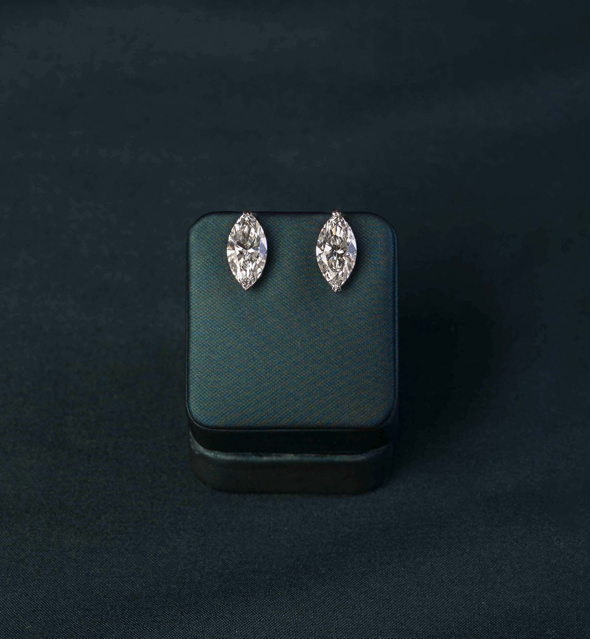 Classic Marquise Studs