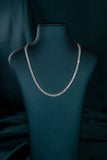 Classic Round Tennis Necklace (60% diamond coverage)