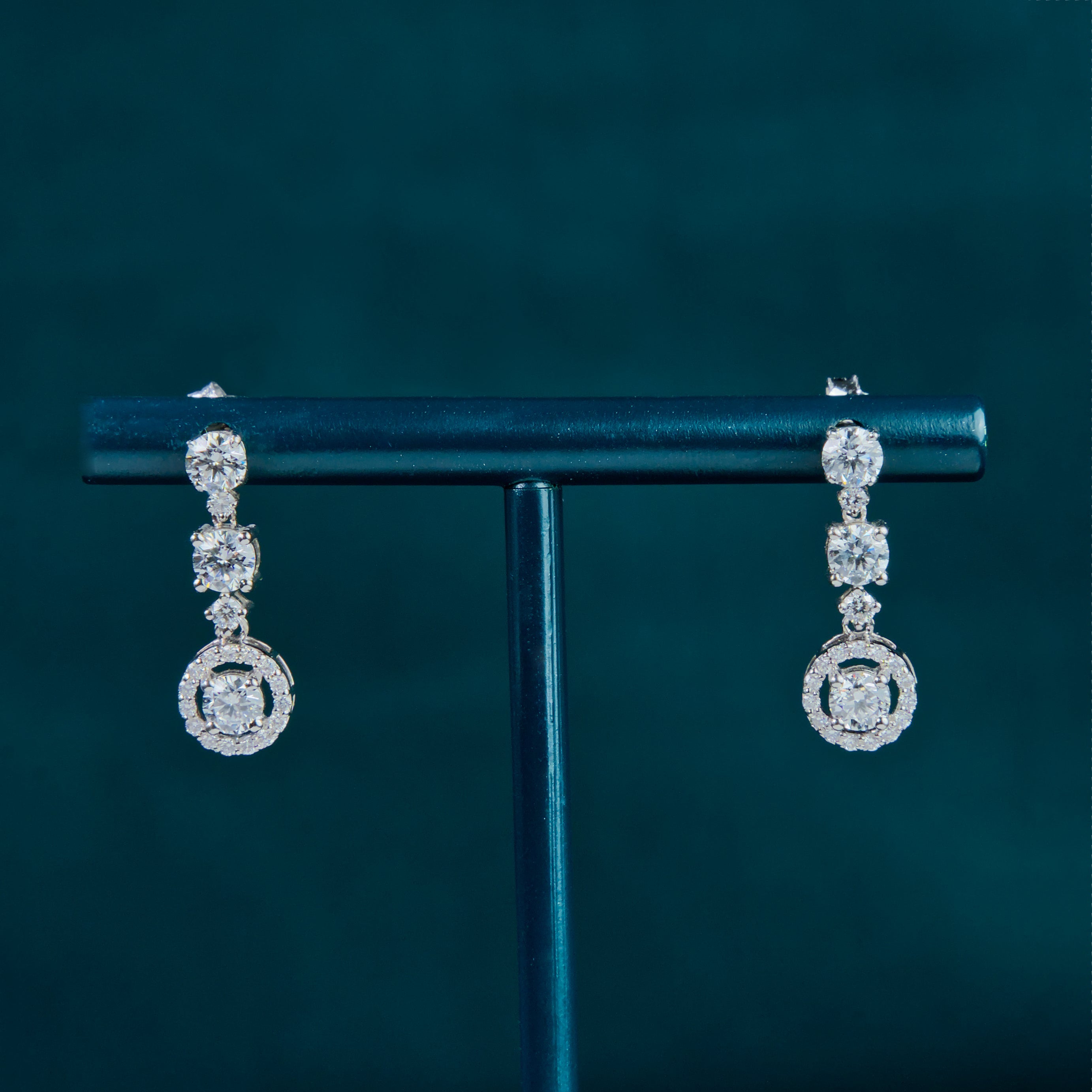 Colette Round Charm Earrings