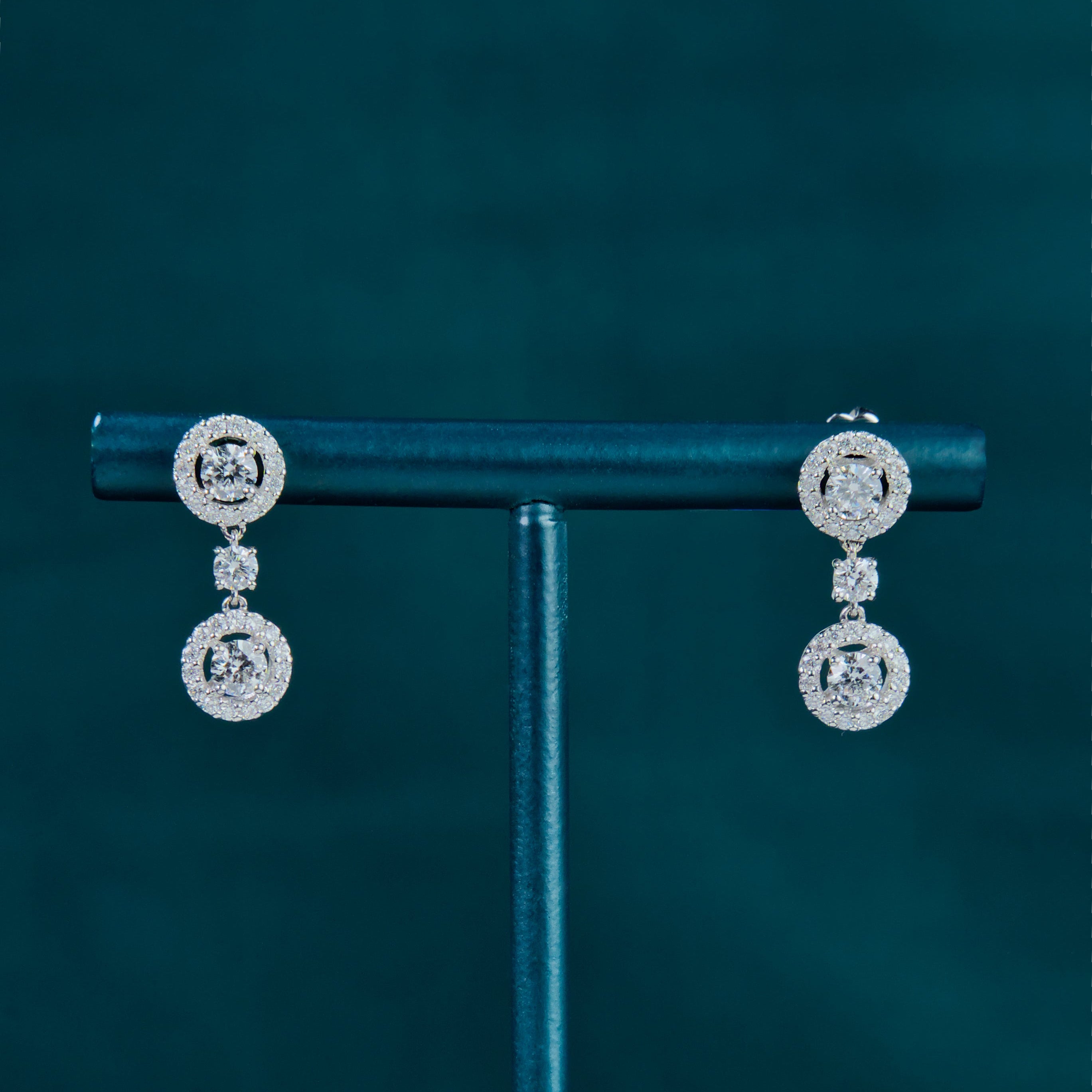 Sidonie Round Charm Earrings