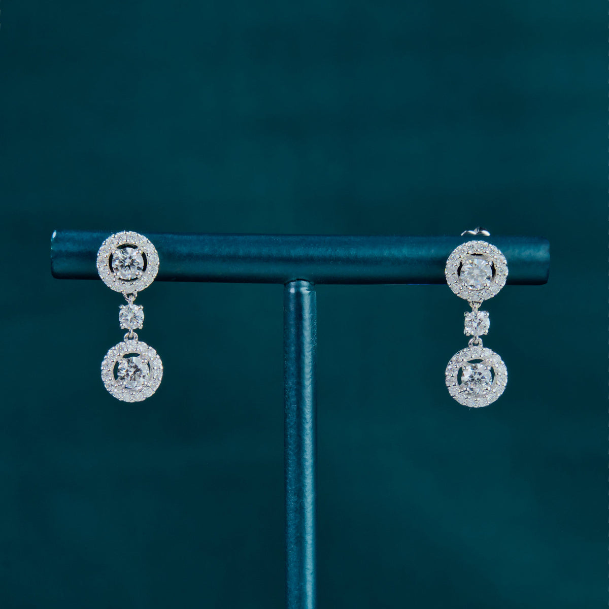 Sidonie Round Charm Earrings