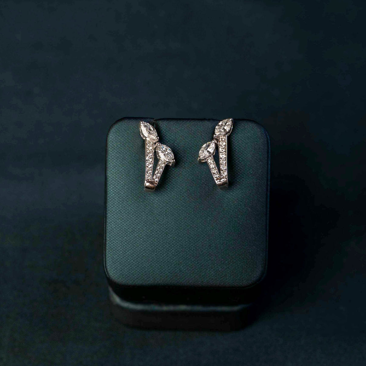 Bellamy Marquise Studs