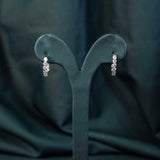 Coralie Round Huggie Hoops