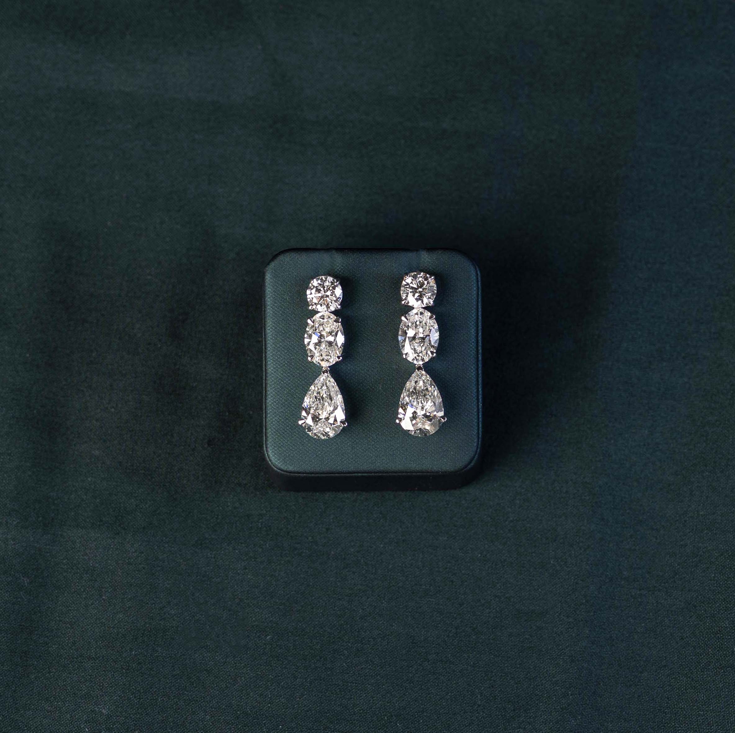 Tamsin Pear Drop Danglers