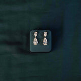 Saskia Pear Duo Danglers