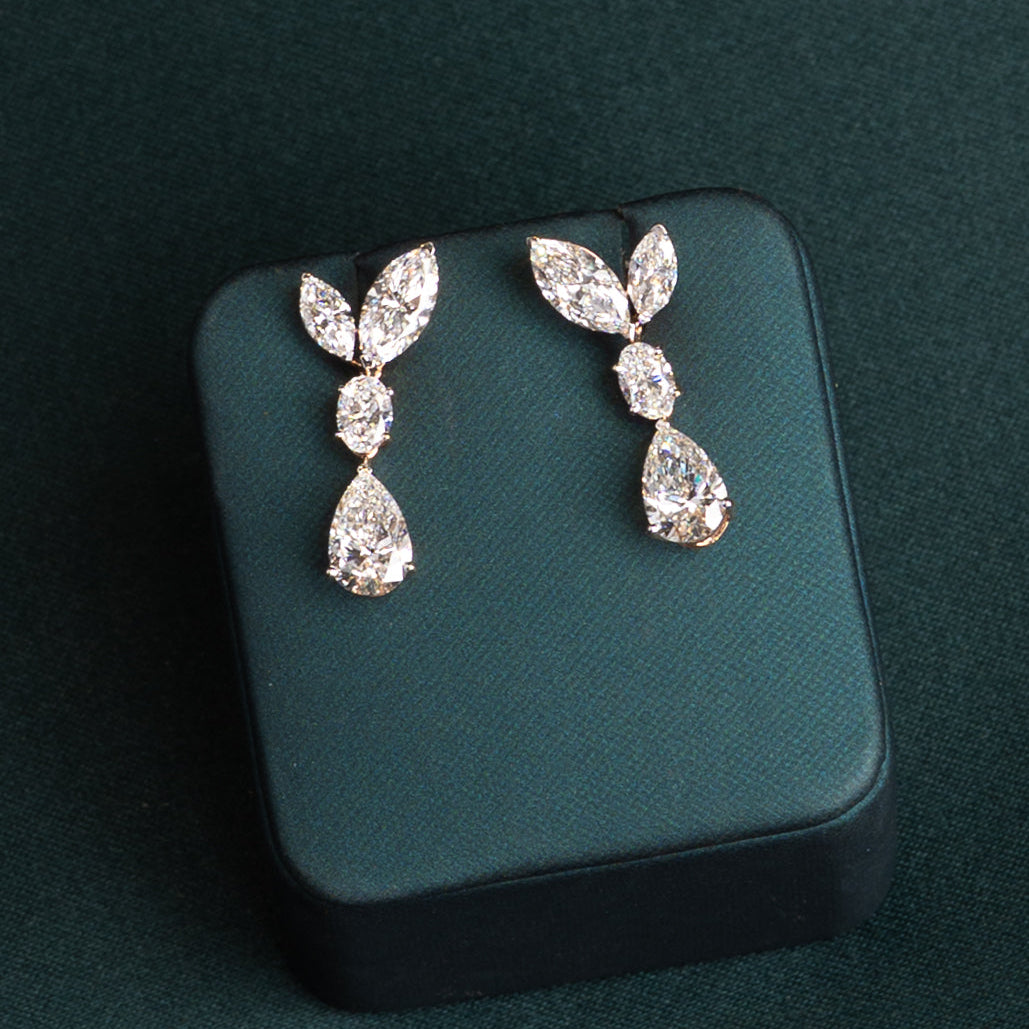Daphne Pear Vine Danglers