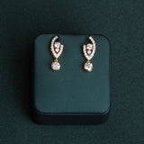Sabine Round Drop Earrings