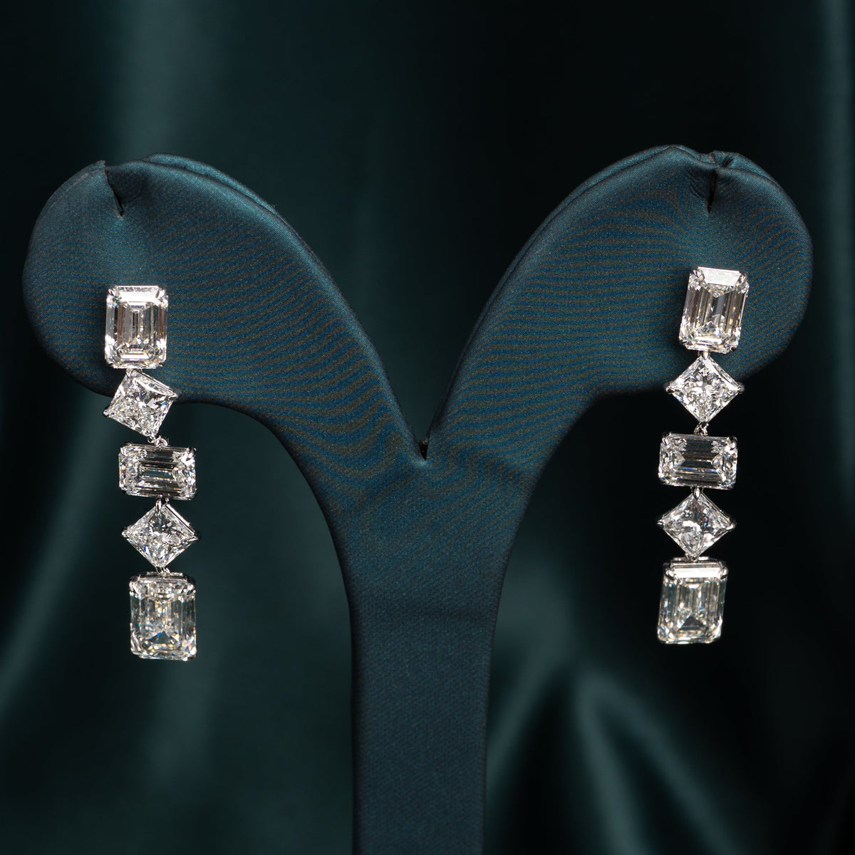 Quintessa Emerald Geo Danglers