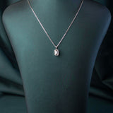 Classic Emerald Solitaire Pendant