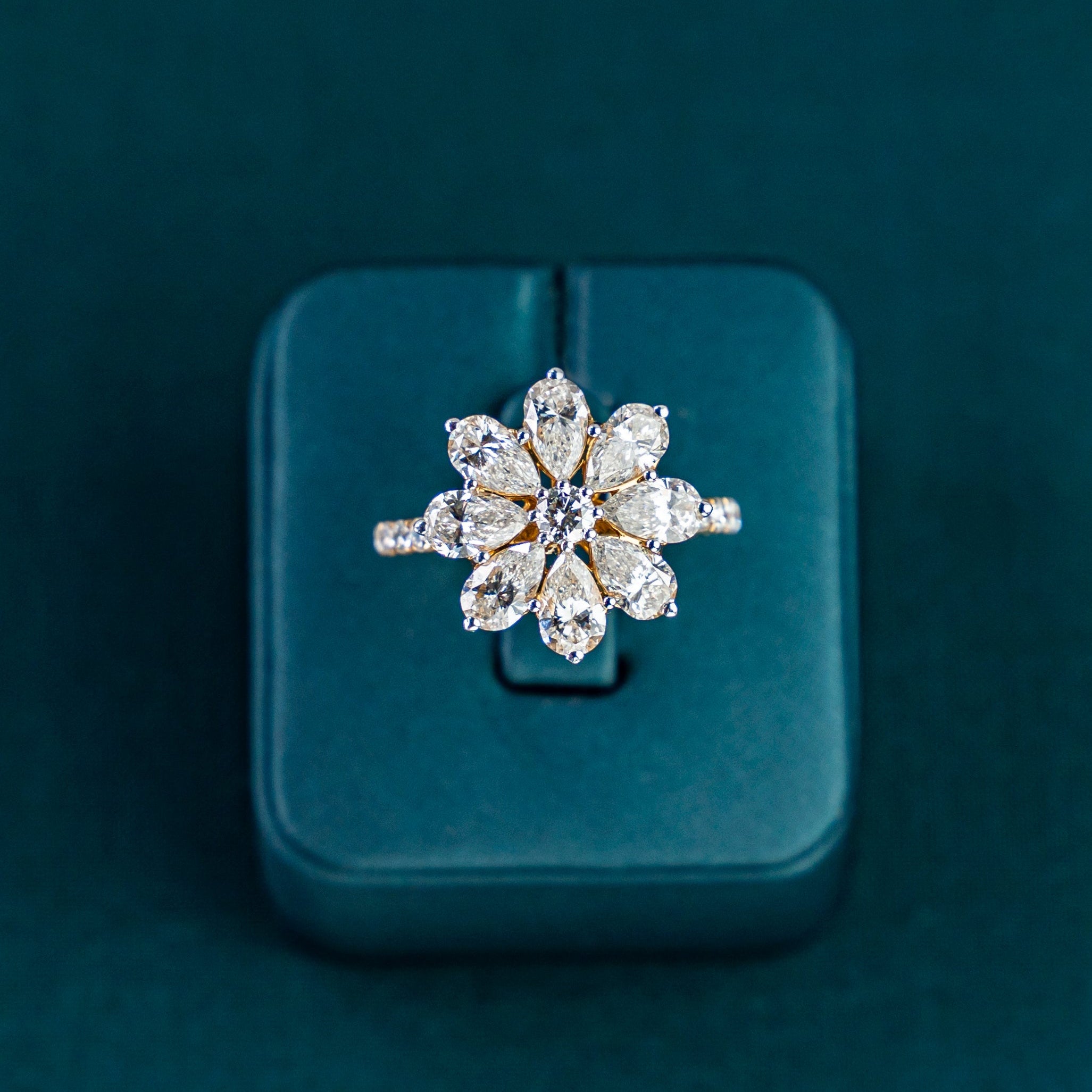 Fleur Bloom Diamond Ring