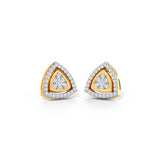 The Glimmer Triangular Diamond Stud