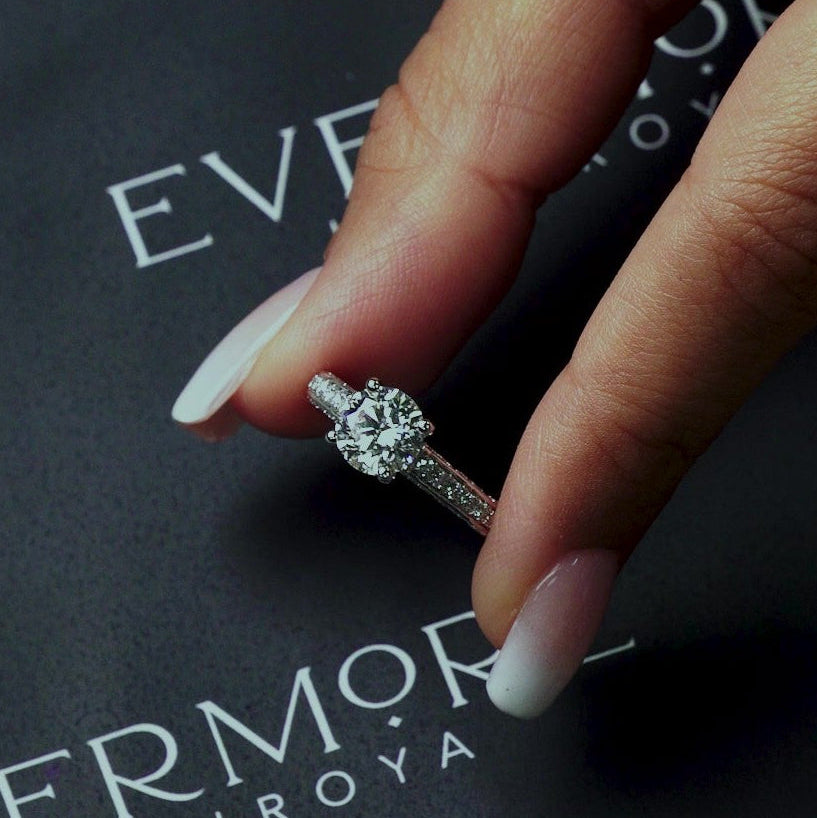 Lacey Round Brilliant Ring