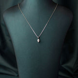 Classic Marquise Solitaire Pendant